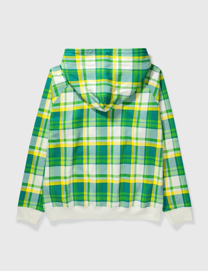 Bape Green Check Zipup Hoodie Placeholder Image