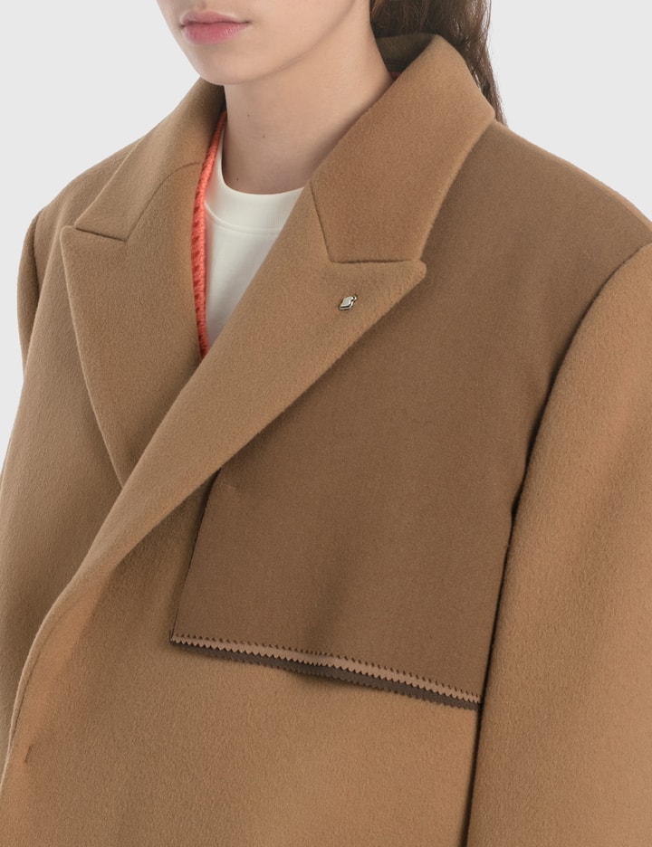 Oversized Wool Double Coat Placeholder Image