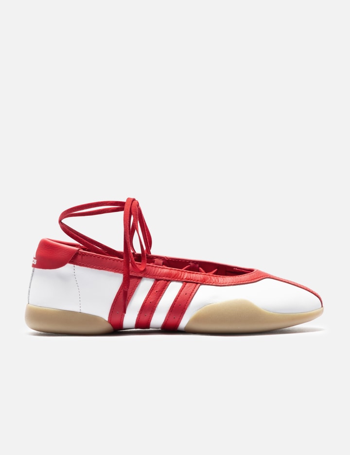 Adidas Originals Taekwondo Mei Ballet Leather Sneakers In Red