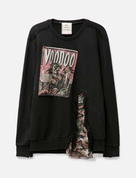 Mihara Yasuhiro MAISON MIHARA YASUHIRO FRAYED EDGE SWEATER
