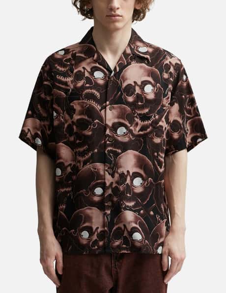 Wacko Maria - 56 Tattoo Studio Hawaiian Shirt (Type-1) | HBX 