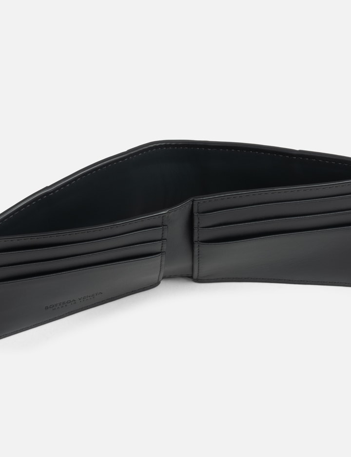 Bottega Veneta Cassette Bi-fold Wallet In Black