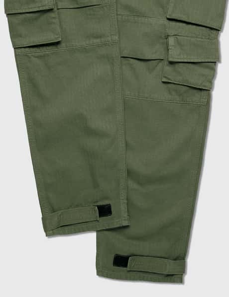 Reese Cooper - Herringbone Cotton Cargo Pants  HBX - Globally Curated  Fashion and Lifestyle by Hypebeast