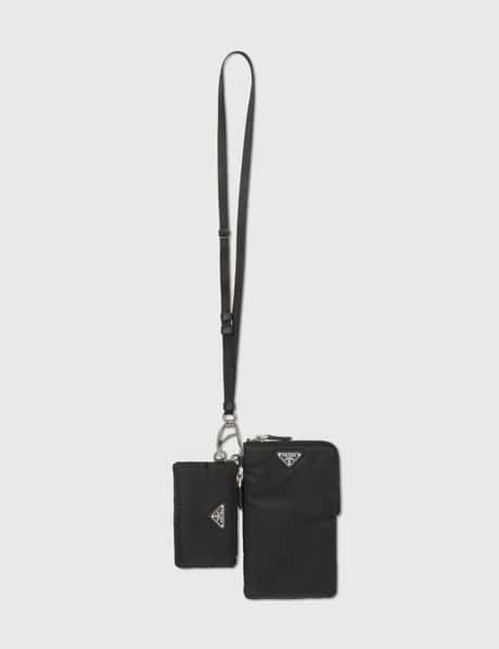 Prada - Re-nylon And Saffiano Leather Shoulder Bag  HBX - Globally Curated  Fashion and Lifestyle by Hypebeast