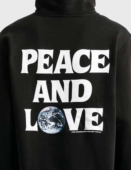 Stüssy Peace Love Hoodie HBX - Main Image