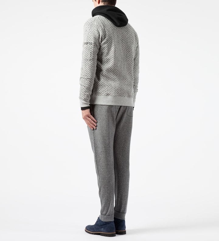 Black RC-3261 Heavyweight Terry L/S Pullover Hoodie W/ Side Zip Placeholder Image