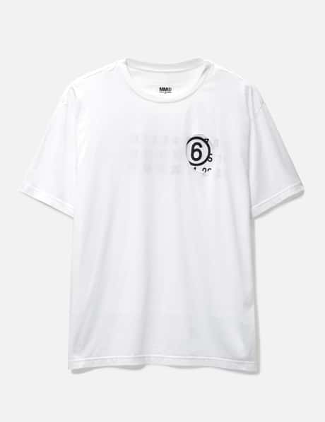 MM6 Maison Margiela ナンバリング ロゴ Tシャツ