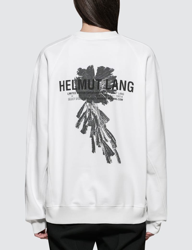 Helmut Lang - Classic Logo Sweatshirt | HBX - Globally Curated Fashion and  Lifestyle by Hypebeast
