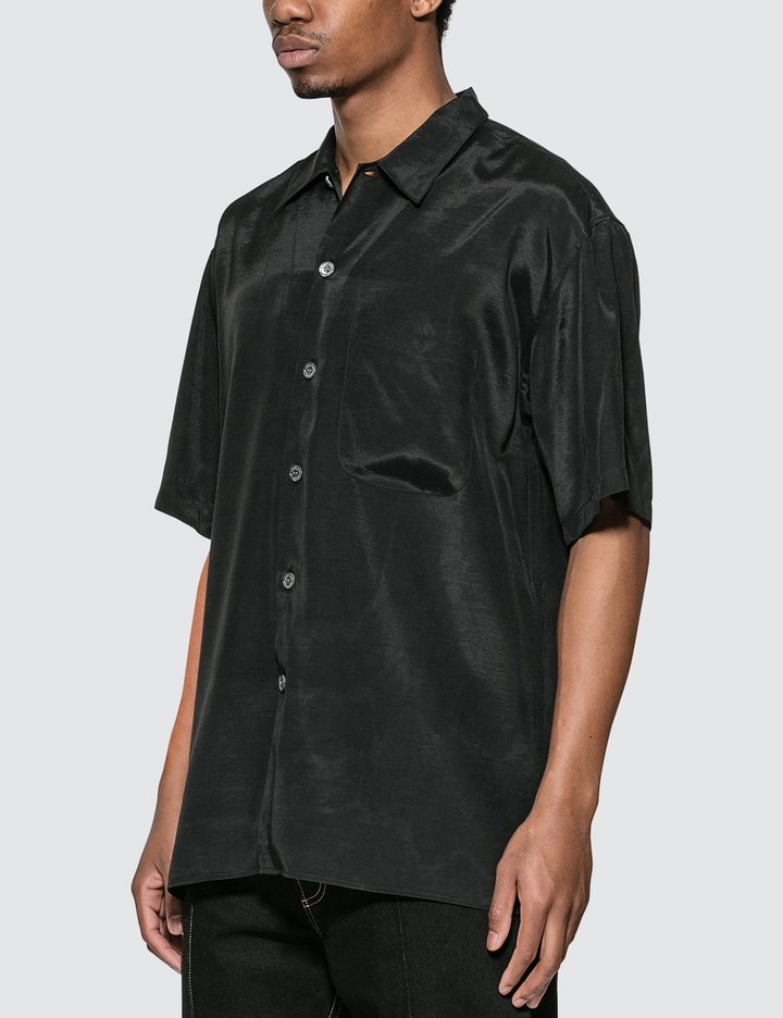 Dragon Embroidery Short Sleeve Shirt Placeholder Image