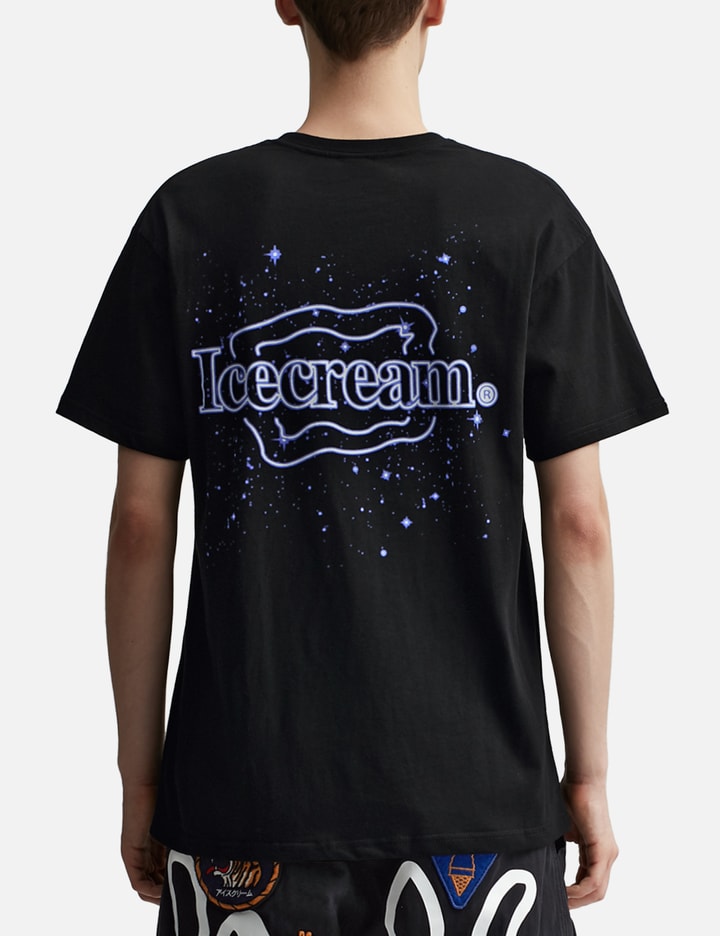 Shop Icecream Star Cones S/s T-shirt In Black