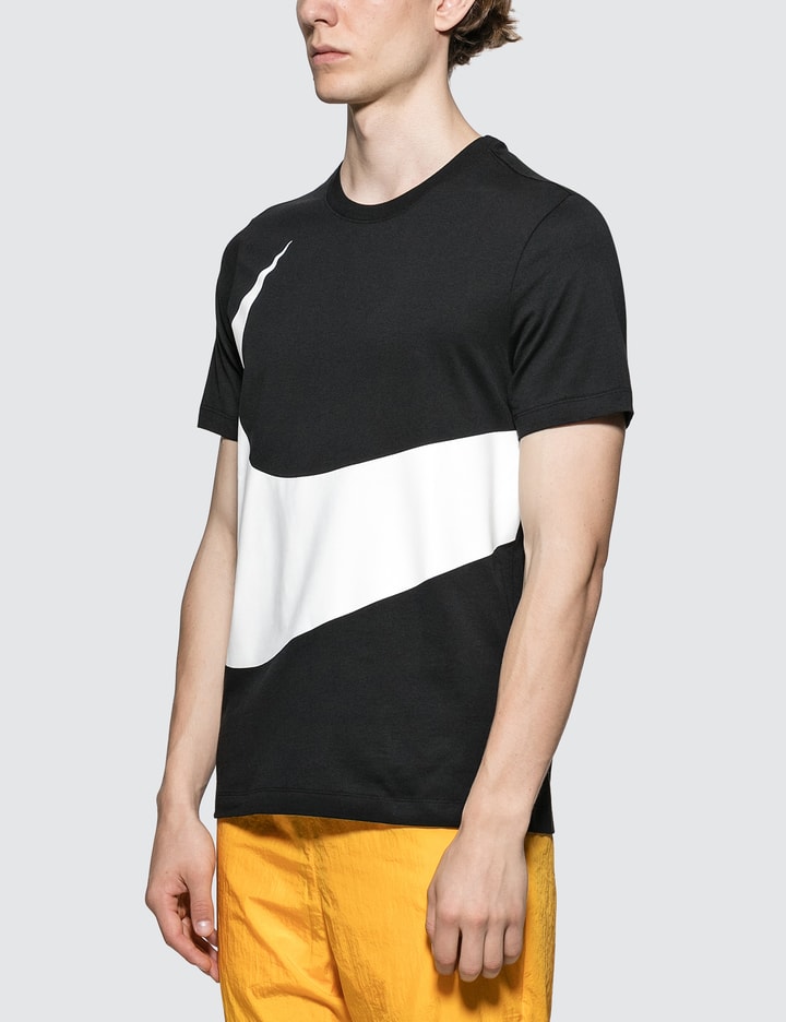 Oversized White Swoosh logo T-shirt Placeholder Image