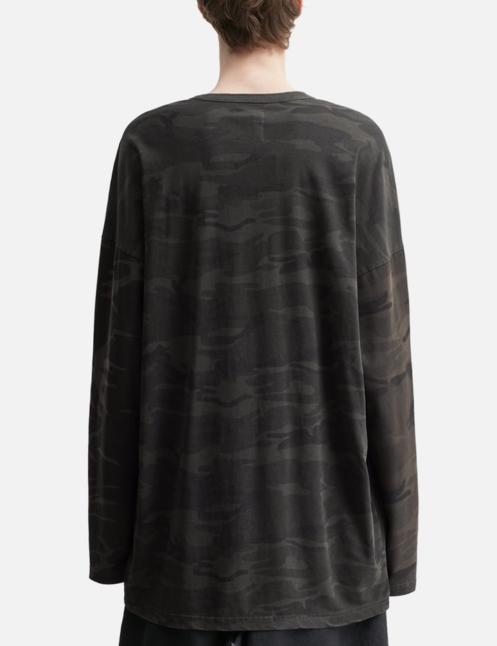 AJOBYAJO Camouflage Leopard Mixed Long Sleeve