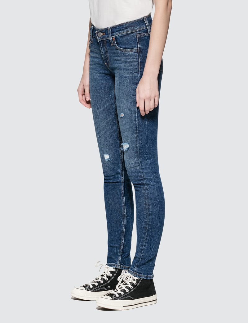 levi's altered 711 skinny