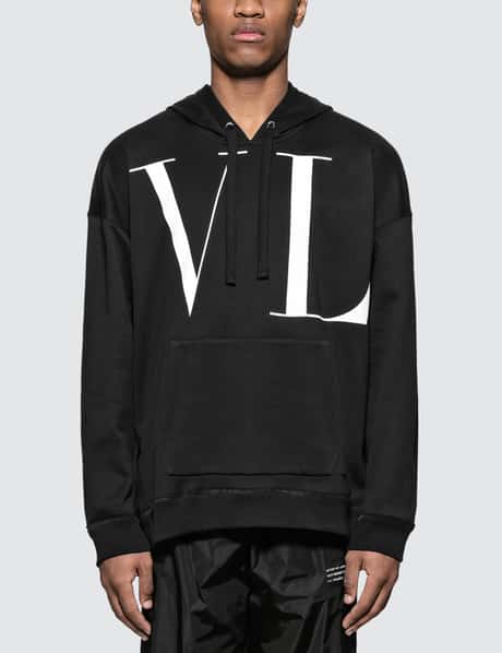Valentino - VLTN Logo Print Hoodie | HBX