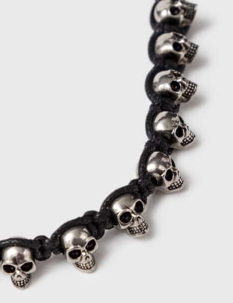 Alexander McQueen Skull Friendship Bracelet HBX