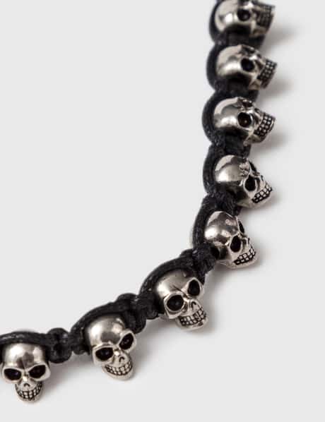 Alexander McQueen Skull Friendship Bracelet HBX
