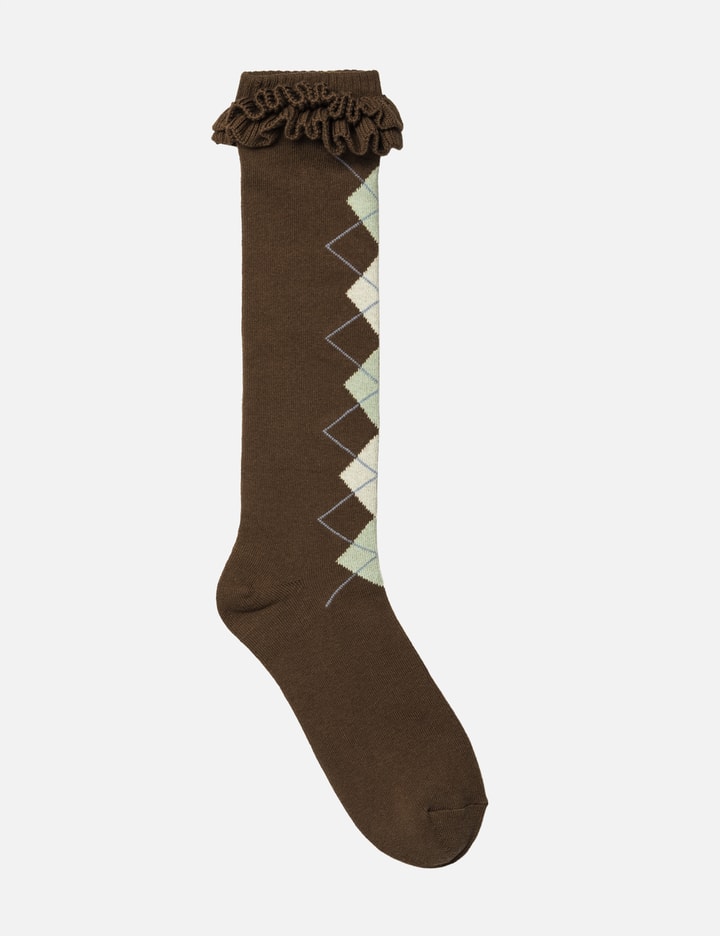 Ganni Argyle Socks