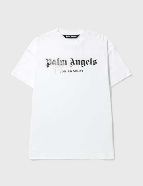 Palm Angels Rhinestone Sprayed Classic T-shirt