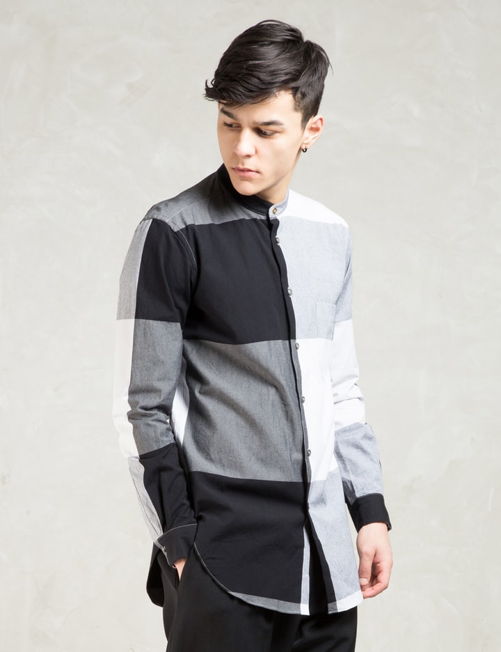 Black/white Check Casual Shirt Placeholder Image