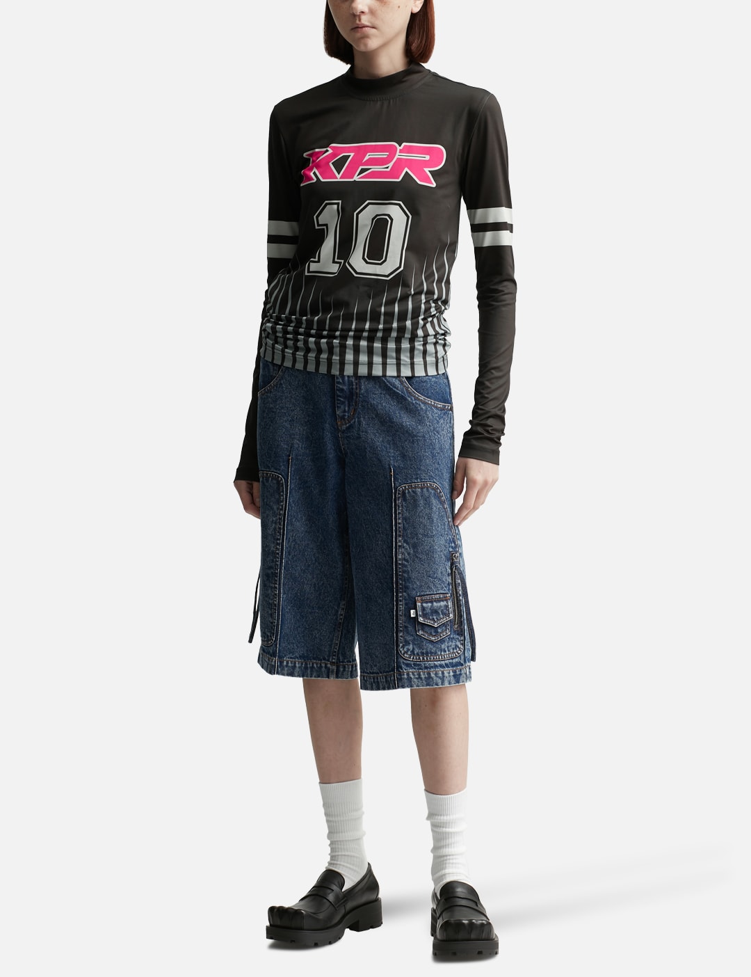 "Racer" Zipped Turtleneck view 16