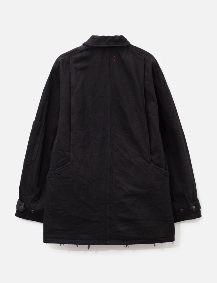 Barbell Object Denim Coverall
