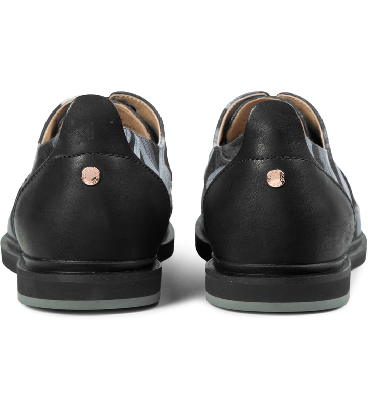 Black Floral Hampton Shoes Placeholder Image