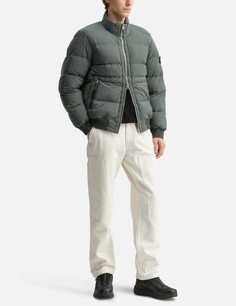 Seamless Tunnel Nylon Down-TC Bomber Jacket view 15