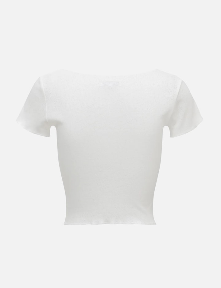 Pointelle Capsleeve Top Placeholder Image
