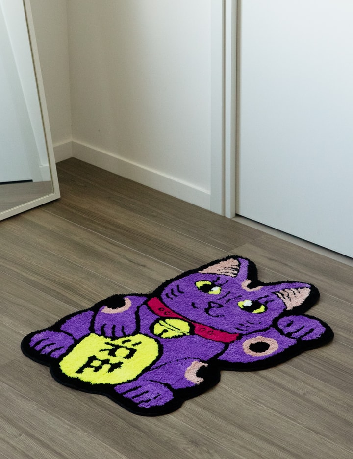 Small Lucky Cat Mat – Purple Placeholder Image