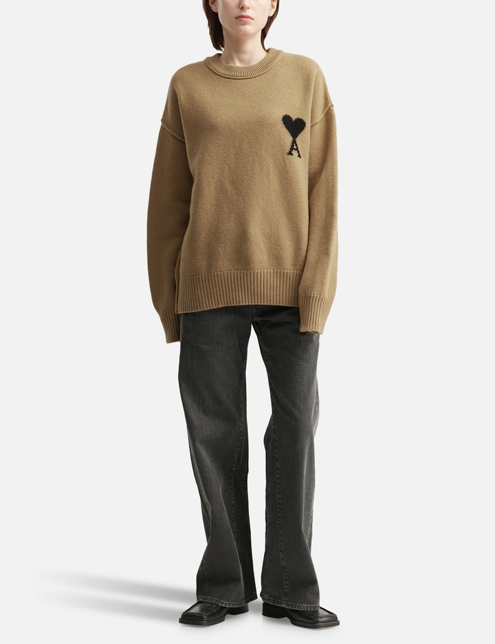 Wool Ami De Coeur Crewneck Sweater Placeholder Image