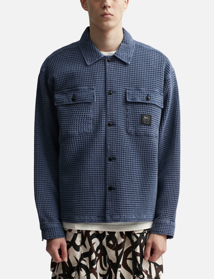 Waffle Button Front Shirt Placeholder Image