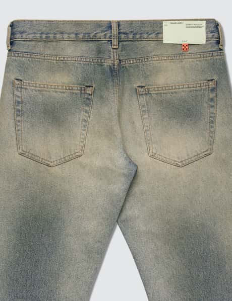 Off-White™ - Slim Split Jeans | HBX