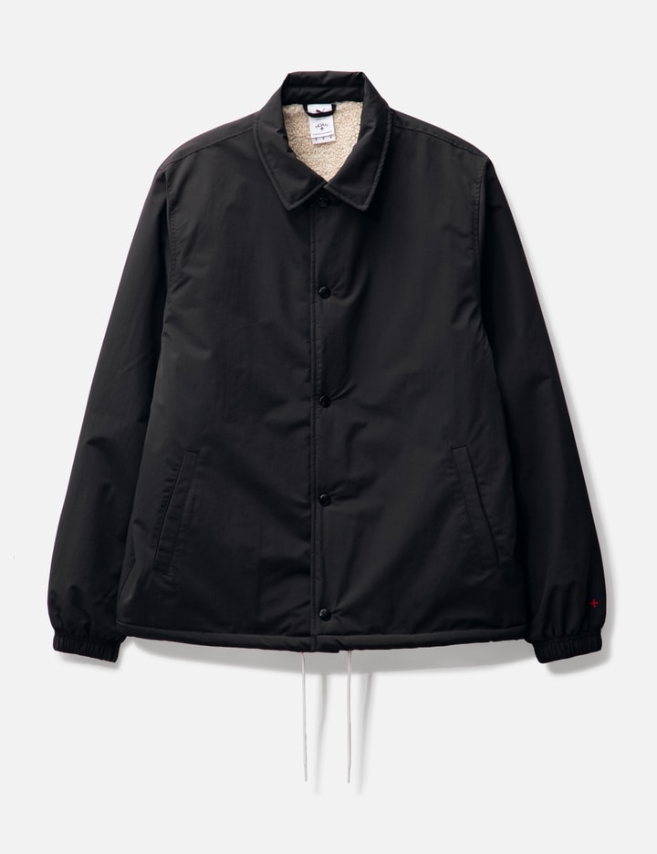 Puma X Noah Sherpa-lined Coach's Jacket In Black