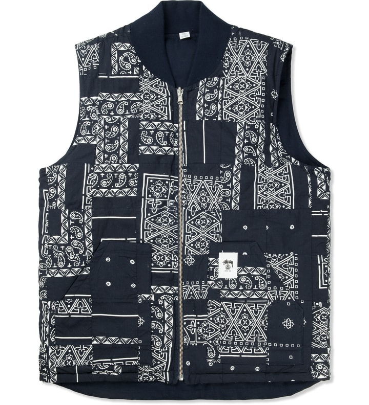 Navy Bandana Reversible Vest Placeholder Image