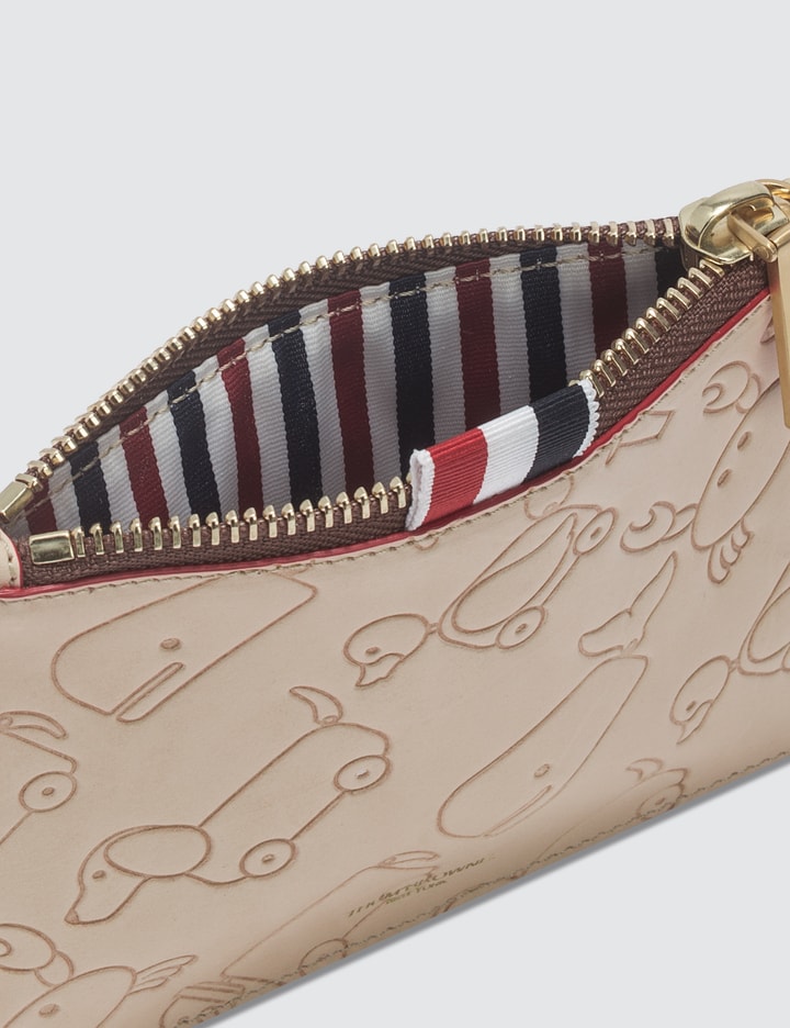 Small Coin Purse (14.5 cm) In Toy Icon Embossed Vegetan Vachetta Leather Placeholder Image
