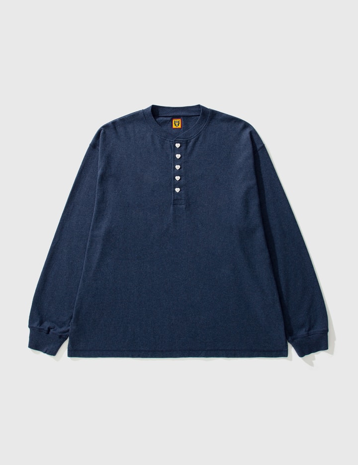 Henley Neck Long T-shirt Placeholder Image