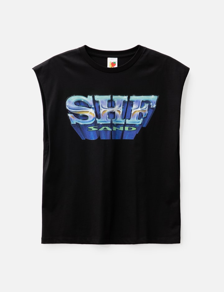 Shop Sky High Farm Workwear Shf Sand Sleeveless T-shirt In Black