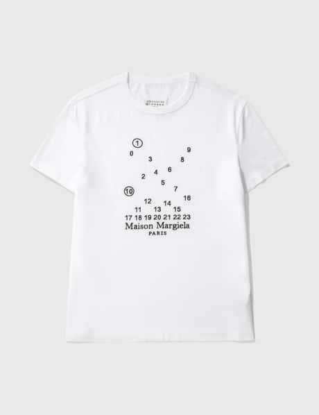Maison Margiela 로고 마코 코튼 티셔츠