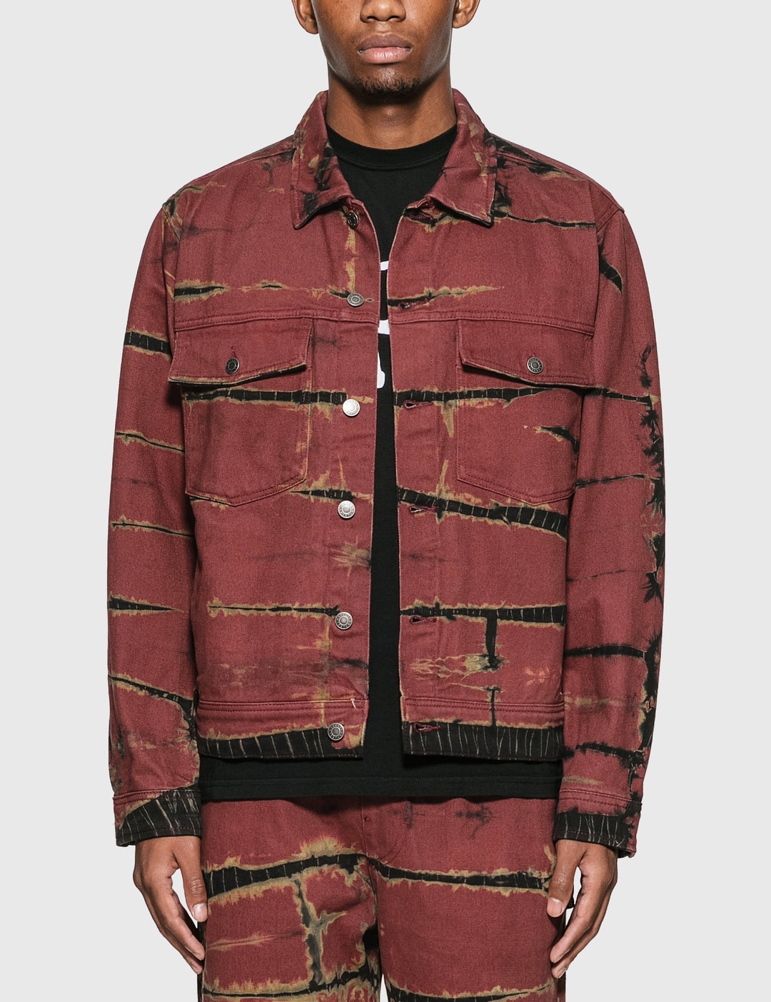 Stüssy - Rip Dye Ranch Jacket | HBX - Globally Curated Fashion and 