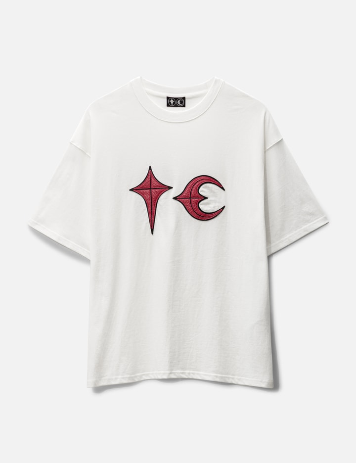 Plus Size Relaxed Monogram Logo T-Shirt Dress