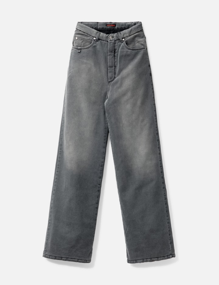 WADDED STACK JEANS Placeholder Image