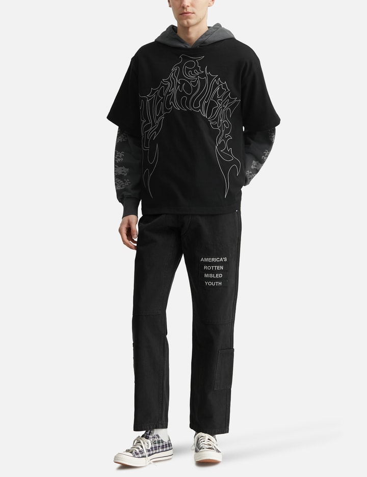 Pleasures Dragon Layered Hoodie