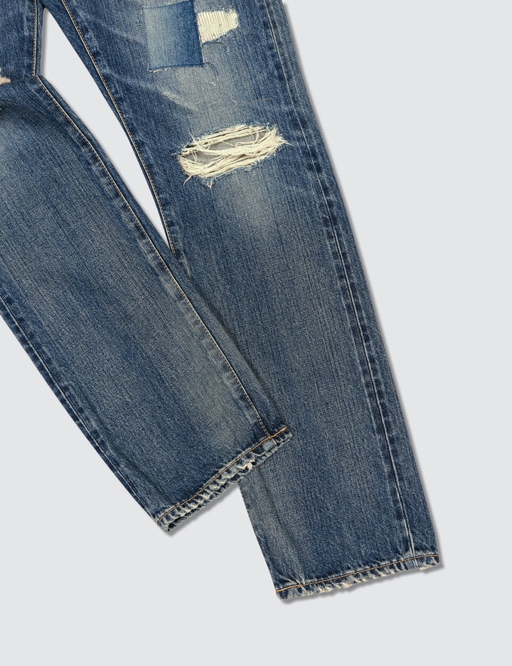 Remake Regular Straight Denim Jeans Placeholder Image