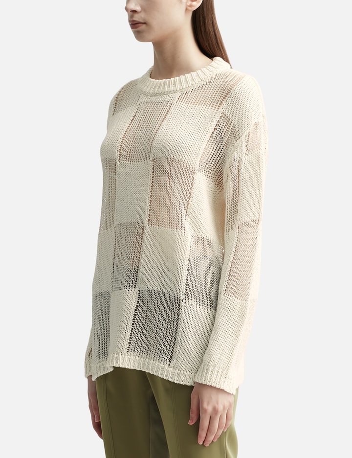 PAPER YARN CHECKER BOARD PULLOVER Placeholder Image