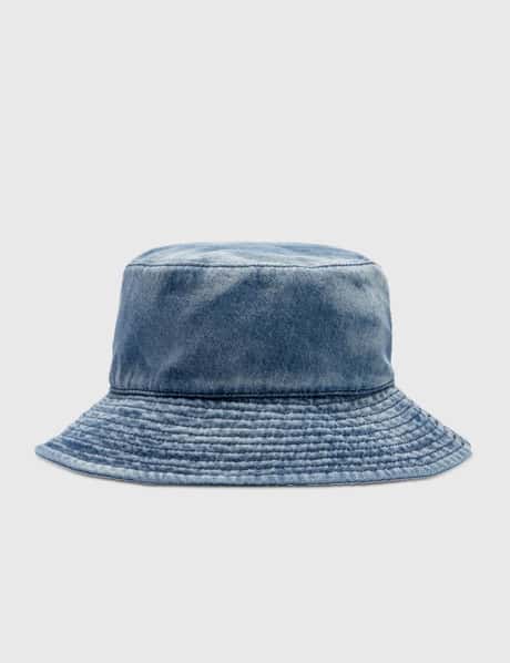 MM6 Maison Margiela - 6 Logo Denim Bucket Hat | HBX display picture 3
