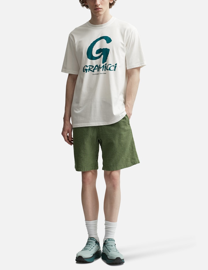 Shop Gramicci G Logo T-shirt In White