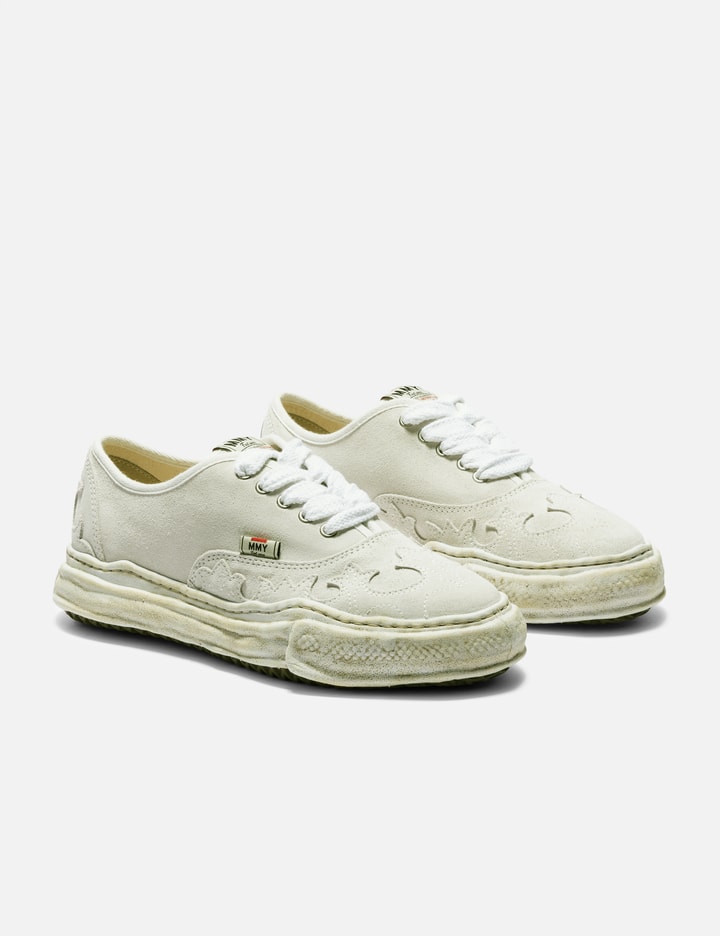 "BAKER" Original Sole Western Detail Suede Low-top Sneaker Placeholder Image