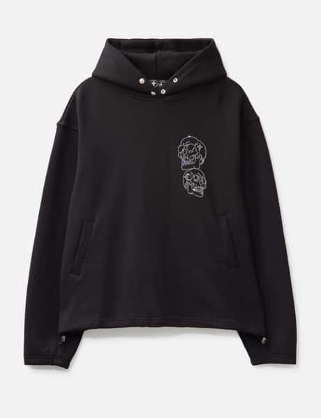 THUG CLUB TC Angels Crystal Embellished Hoodie