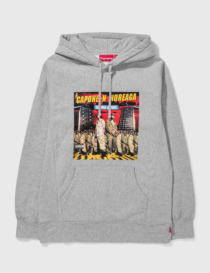 Supreme Capone-n-noreage Hoodie In Grey ModeSens