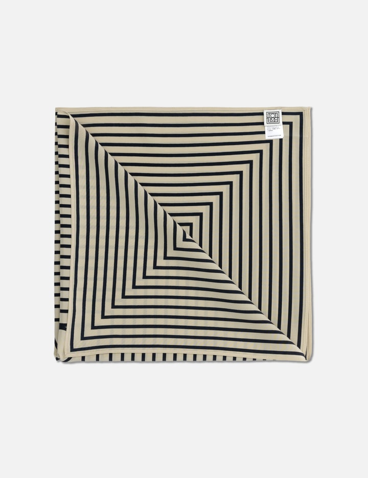 TOTEME Signature Monogram Silk Scarf